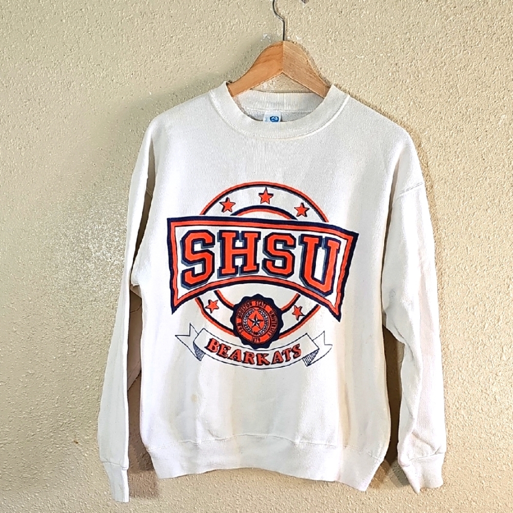SHSU Bearkats Sweatshirt Sweater Pullover.